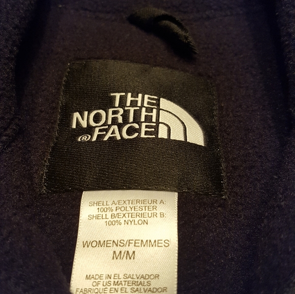 The North Face. Full Zip. Fleece Vest. Black - Picture 3 of 7